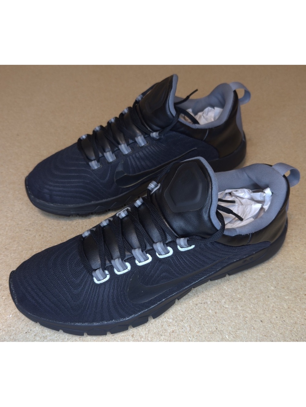 Nike Free Trainer 5.0 V5 644671-011 Men’s 13 Black Gray Training Shoes